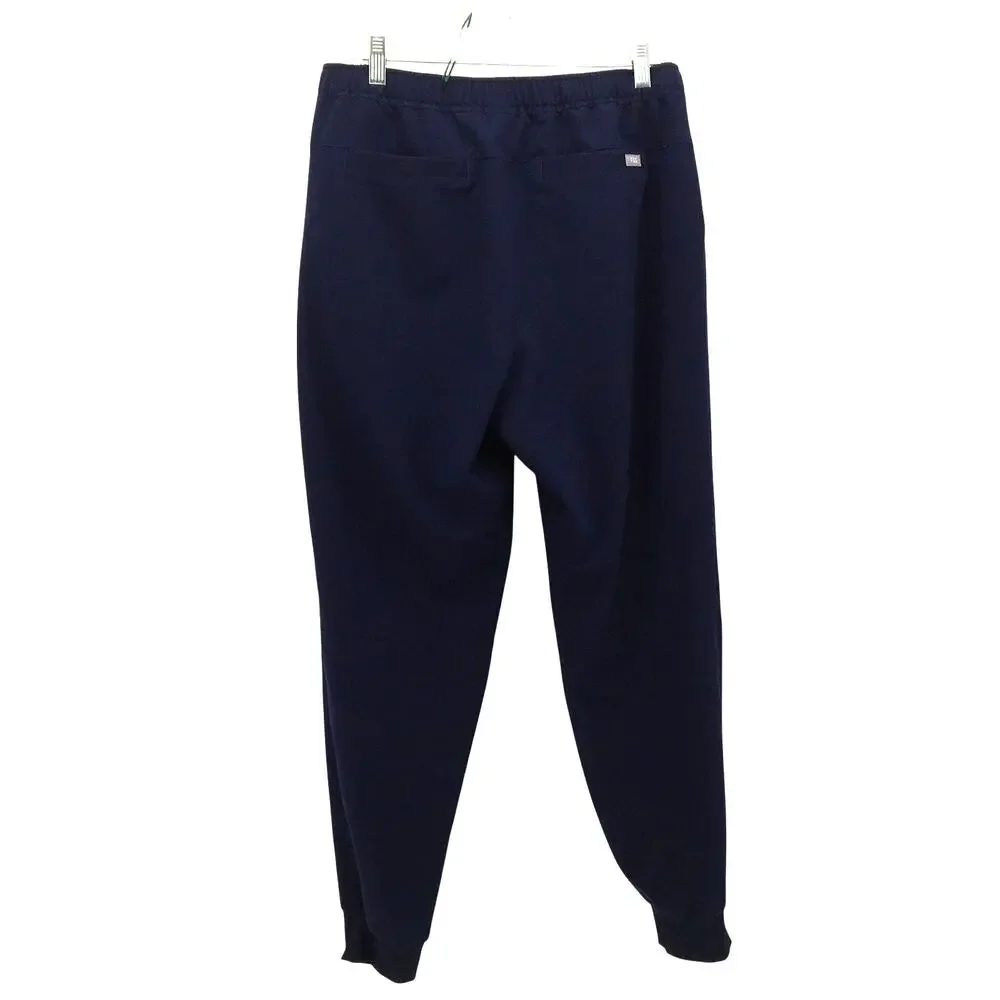 FIGS Mens Tansen Jogger Scrub Pant Navy Blue Medium M Nursing Medical Healthcare
